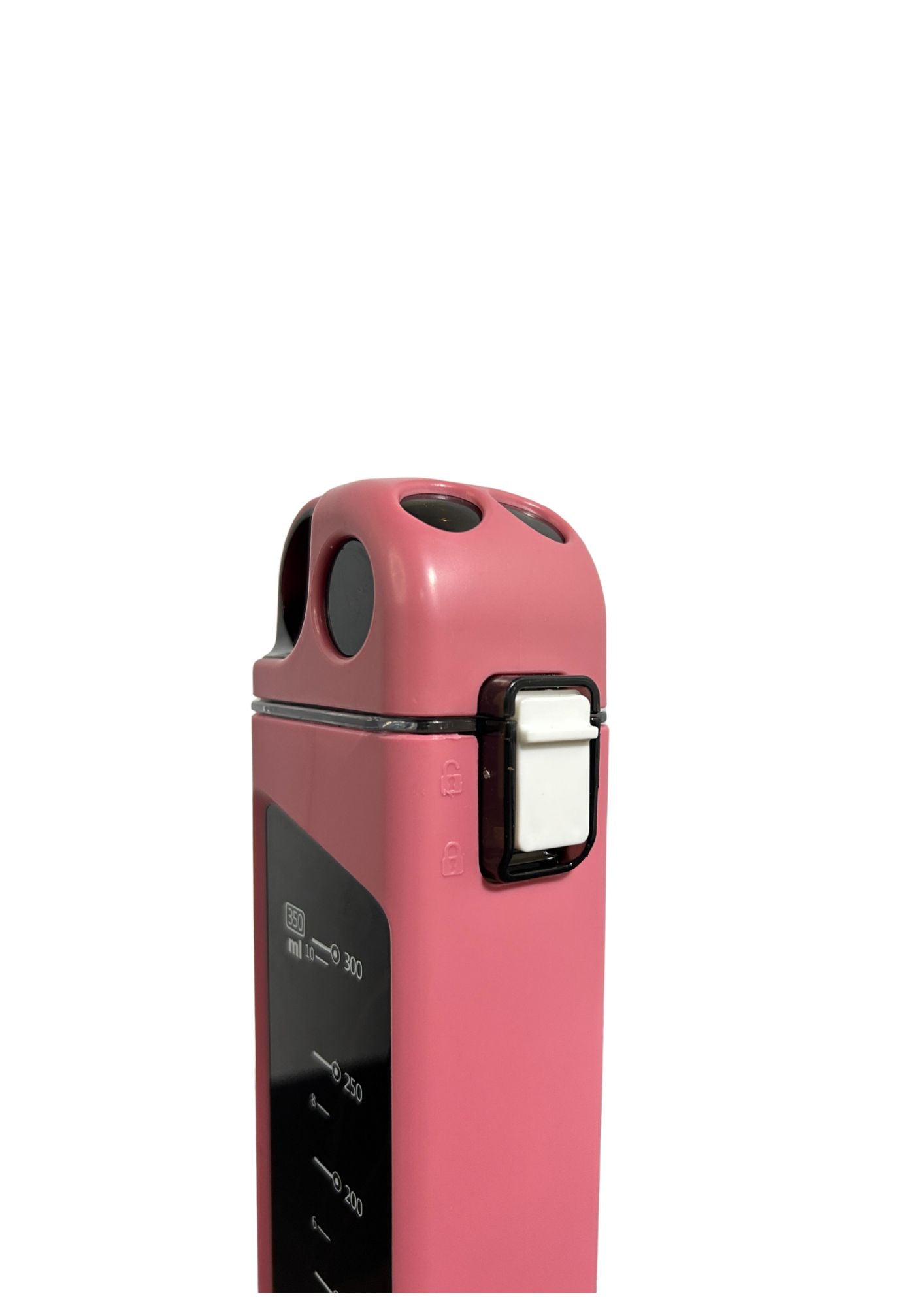 SipVault 350 – Lockable Square Straw Bottle
