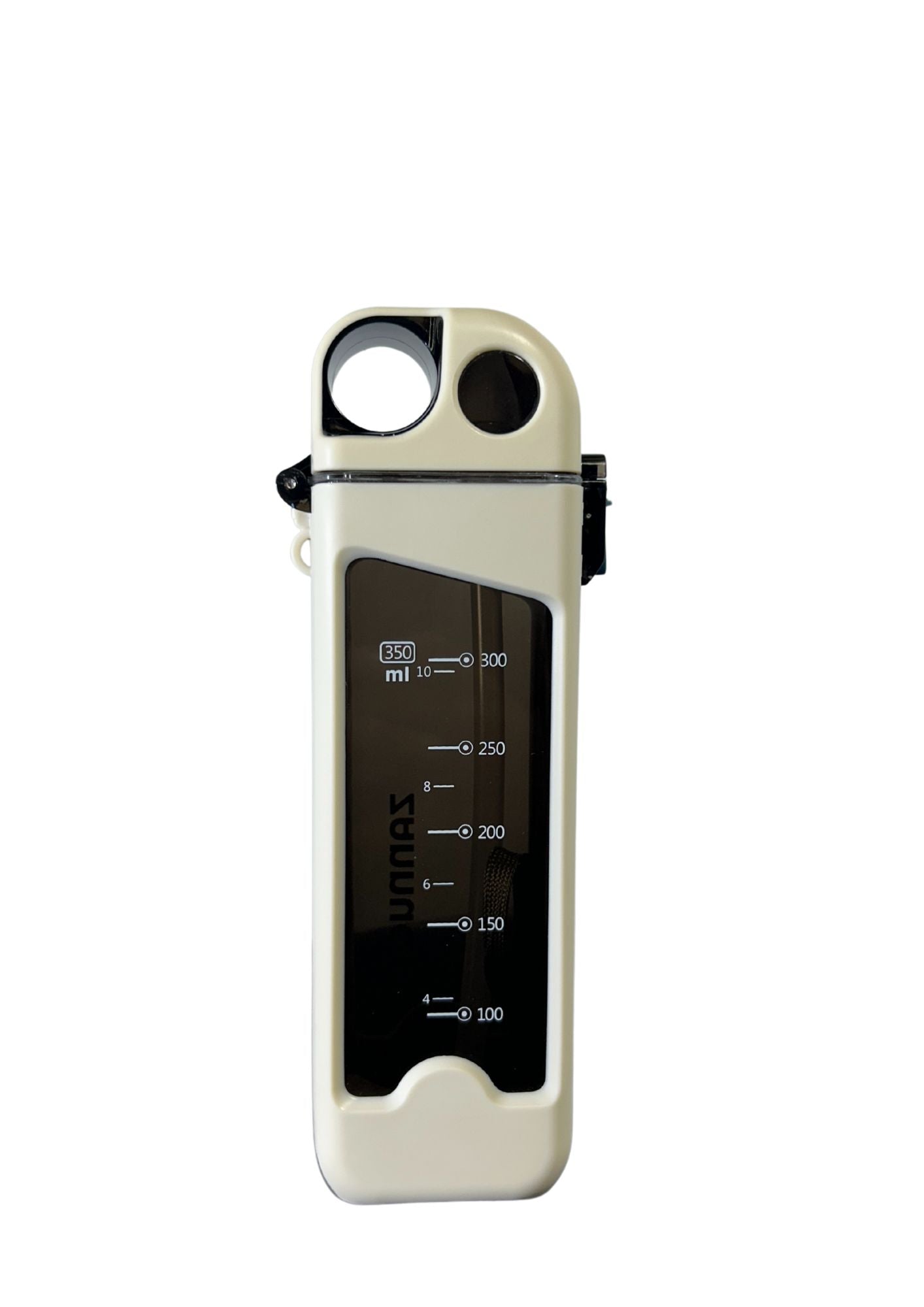 SipVault 350 – Lockable Square Straw Bottle