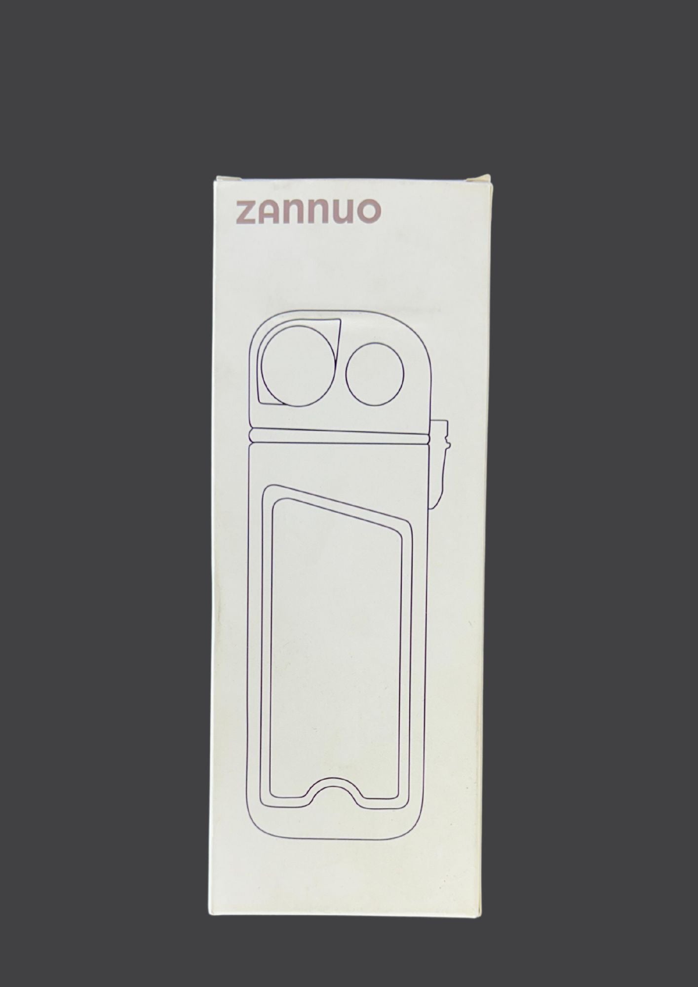 SipVault 350 – Lockable Square Straw Bottle