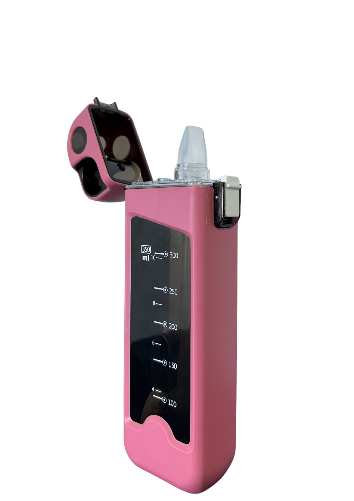 SipVault 350 – Lockable Square Straw Bottle