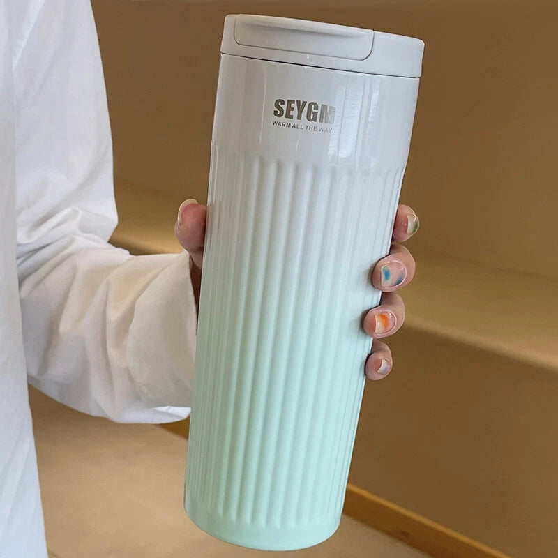 500ml Portable Fashion Stainless steel  Coffee Mug , Hot and Cool